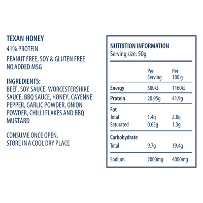 Texan Honey Jerky